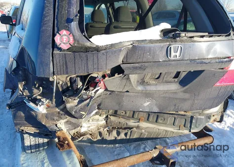 2007 Honda Odyssey Ex из США, поврежденный, VIN 5FNRL38407B028805